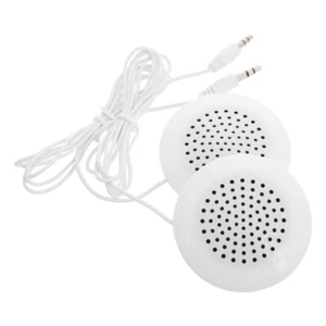 2pcs Tiny External Speaker for Portable Player Plug in Mini Speaker with Great - Picture 1 of 12