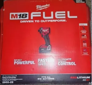 Milwaukee 2953-22 M18 FUEL 1/4" Kit avvitatore a percussione esagonale senza fili brushless NUOVO - Foto 1 di 1