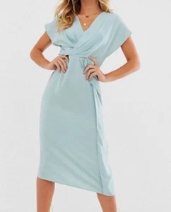 NWT Cocktail Party Wedding Coquette Cottage Easter Midi Dress Women’s Size 12 - Picture 1 of 9