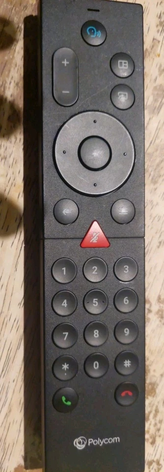 Polycom 2201-52885-001 P010 Bluetooth Remote Control for Studio X & G7500 - Image 1 of 2