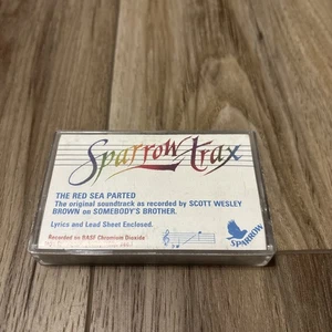 Sparrow Trax Original Soundtrack The Red Sea Parted Cassette Tape 1985 - Picture 1 of 3