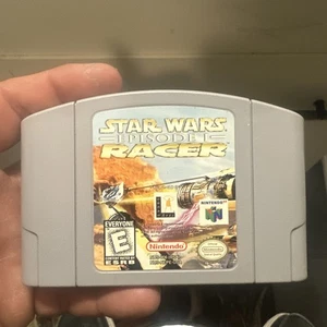Star Wars Episodio 1 Racers - N64 solo cartuccia Nintendo 64 - testato - Foto 1 di 7