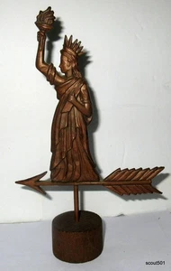 Vintage 1972 Souvenir American Museum Of Immigration Statue Of Liberty Nixon - Picture 1 of 6