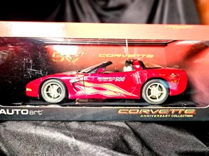 AUTOart 50th Anniversary Corvette 1:18 Scale INDY 500 Inv. #3094 - Picture 1 of 5