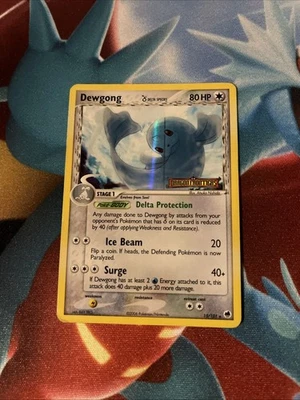 Dewgong 15/101 Reverse Holo Stamped EX Dragon Frontiers LP - Image 1 of 2