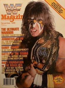 WWF Magazine November 1988 The Ultimate Warrior - Picture 1 of 17