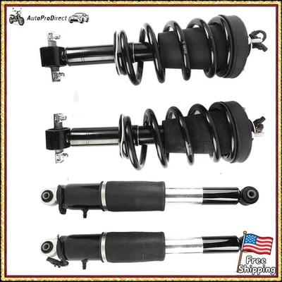 Puntales de choque rápido cargados delanteros y traseros 4 piezas paseo magnético para Chevrolet Suburban Foto 1 de 4