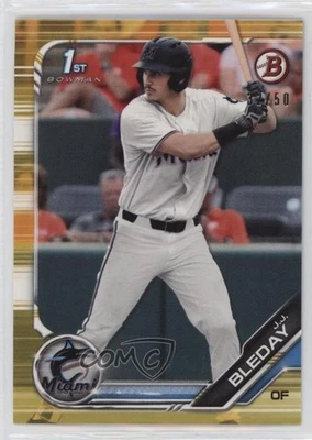 2019 Bowman Draft Gold /50 JJ Bleday #BD-150 - Image 1 of 2