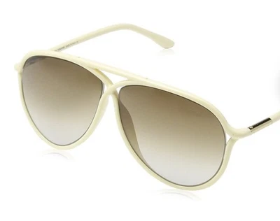 Óculos de sol aviador Tom Ford FT0206 novo com etiquetas - Imagem 1 de 4