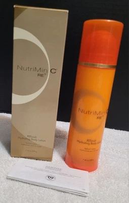 Loção Corporal Hidratante Refinado Arbonne Nutrimin C RE9 7,34 oz NOVA - Imagem 1 de 4