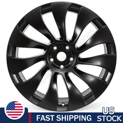 New 21 X 10.5Inch Rear Replacement Alloy Wheel Rim for Tesla Model Y 2020-2024 - Изображение 1 из 4