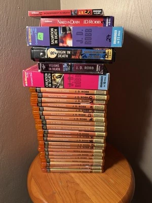 Lot of 29 JD Robb (Nora Roberts) MP3 CD Audiobooks In Death Series and More - Image 1 of 4
