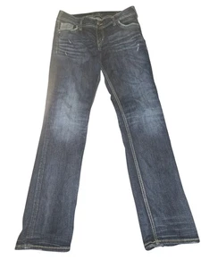 Silver Jeans Suki Mid Straight Jeans Women's 31x32 Stretch Pre-owned  - Picture 1 of 14
