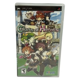 Class of Heroes (Sony PlayStation Portable, 2009) PSP Brand New Factory Sealed