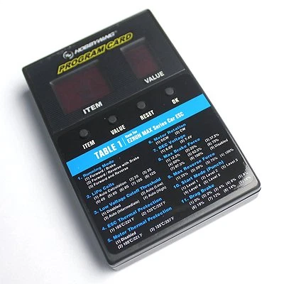 Hobbywing Multi-Function LED Program Card (30501003) - Image 1 of 2