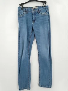 Levi's 511 Girls Blue Jeans 14 Reg Straight Leg Performance Slim Stretch - Picture 1 of 8