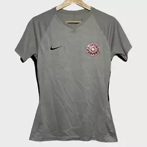 Camiseta de fútbol Adidas Portland Thorns 2018 gris usada de entrenamiento NWSL pequeña para mujer” - Imagen 1 de 5