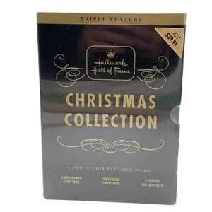Hallmark Christmas Collection DVD 3 disc set Christmas Triple Feature NEW D2 - Imagen 1 de 8