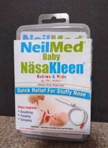 Nasal Oral Aspirator NeilMed Baby Nasakleen Quick Relief Stuffy Nose - Picture 1 of 3