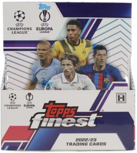 2022-23 Topps Finest UEFA Club Competitions Soccer Hobby Box