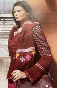 Oilily Vintage Sweater Italy Women’s Medium Wool Blend Kosty Nordic GORGEOUS! - Picture 1 of 9