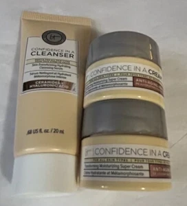 It Confidence In A Cream Feuchtigkeitsspendende Supercreme 0,474 Oz. & Reiniger 0,68 Oz NEU - Bild 1 von 8
