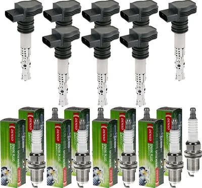 8x ESEN SKV Zündspule + DENSO Zündkerze für BMW 3er Cabriolet E46 320 Ci Land - Bild 1 von 4