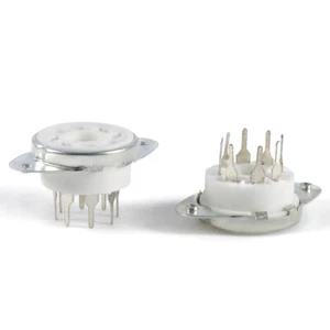 Base de válvula de enchufe de tubo octal K8A de 8 pines para EL34 6SN7 KT66 5881 6CA7 6550 6V6 - Imagen 1 de 6