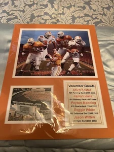 Tennessee Volunteers Fußball großartiger Druck (Manning, weiß, Lewis, Witten, Foster) - Bild 1 von 4