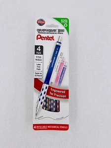 Lápiz de dibujo automático GraphGear800 (0,7 mm) 4 piezas (azul, blanco, rosa y violeta) - Imagen 1 de 9