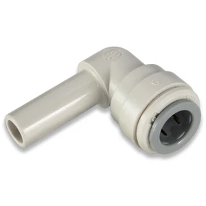 John Guest Push Fit 1/4" Stem Elbow - Water Filters/Coolers/RO Unites PI220808S - Picture 1 of 3
