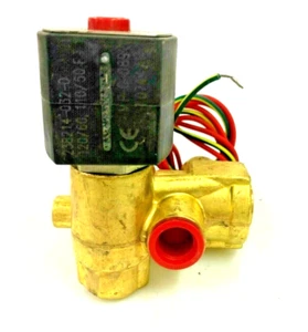 EF8321G002 ASCO Red-Hat Solenoid Valve 3/2 Way 3/8 in. 120/60 AC - Picture 1 of 3