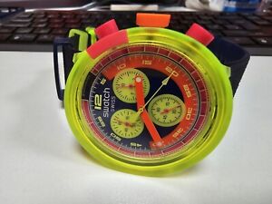 Swatch Neon To The Max Pay SB06J100 Wristwatch