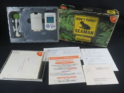 Dreamcast Seaman microphone device DC SEGA Japan game tested JP Japanese seller - Image 1 of 4