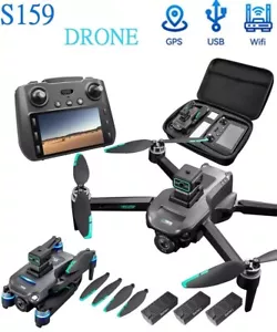 Drones with 4K Camera,3batteries GPS UHD Drone, 5G Remote Controller with Screen - Picture 1 of 20