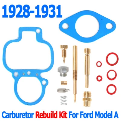 Kit de reconstrucción de carburador Ford Modelo A 1928 1929 1930 1931 junta de carburador A-9590-T Foto 1 de 4
