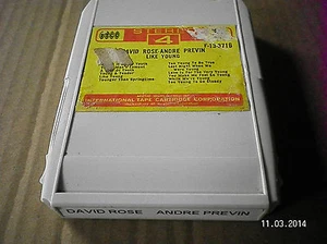 4 TRACK TAPE...DAVID ROSE-ANDRE PREVIN."LIKE YOUNG" #F-13-3716 - Picture 1 of 2