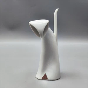 Jaroslav Ježek (1923-2002) Royal Dux porcelain figurine of cat Czechoslovakia - Picture 1 of 7