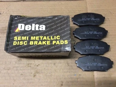 Novas pastilhas de freio a disco semi metálicas Delta 762-D525 - Imagem 1 de 4