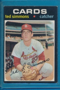 Topps #117 Ted Simmons RC Cardinals 1971 - Imagen 1 de 2