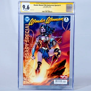 Wonder Woman 75th Anniversary Special #1 CGC SS 9.6 - Jim Lee Cover, signed - Picture 1 of 2