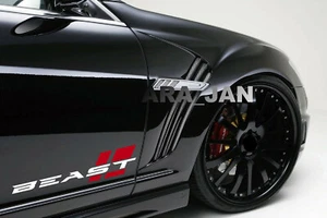 BEAST Decal Sticker sport car racing stripe auto emblem logo motorsport 2PC PAIR - Bild 1 von 8