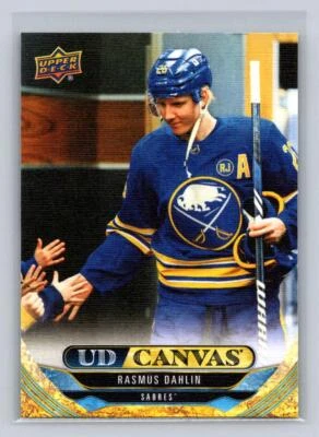 2024-25 Upper Deck S1 #C80 Rasmus Dahlin -UD Canvas-Buffalo Sabres - Image 1 of 2