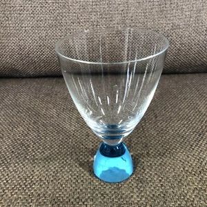 ALESSI DIN DON AM27/41 AZ Calice da Acqua Wine Glass In Good Used Condition - Picture 1 of 11