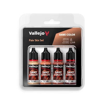 Game Color: Pale Skin Set (4x18ml) Vallejo Acrylicos Vallejo Farben NEU - Bild 1 von 2