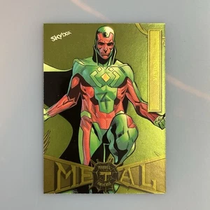 Vision 2021 Upper Deck Marvel Metal Universe Spider-Man Yellow FX #94 - Picture 1 of 1