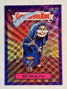 Gpk 2020 Chrome Series 3 Beth Death ~Purple Wave Refractor~ #177/250 💀☠️ #95b - Bild 1 von 3