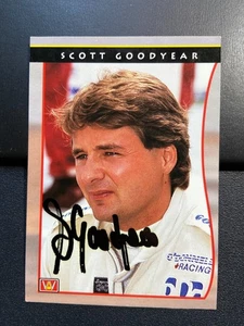 1992 All World Indy #7 Scott Goodyear Autograph - Picture 1 of 1