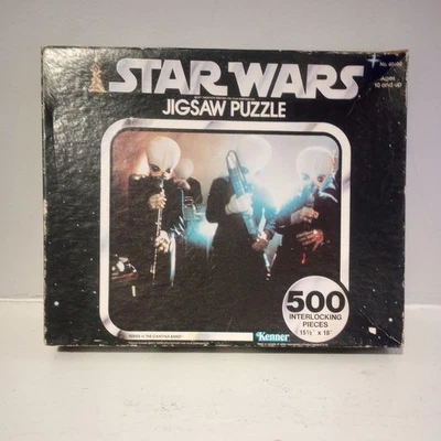 Rompecabezas Star Wars The Cantina Band Vintage 1977 Kenner Serie IV 500 piezas #40400 Foto 1 de 4