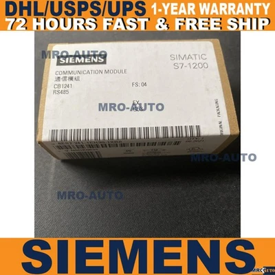New Siemens 6ES7 241-1CH30-1XB0 6ES7241-1CH30-1XB0 SIMATIC  CB 1241 US FREE TAX - Image 1 of 4